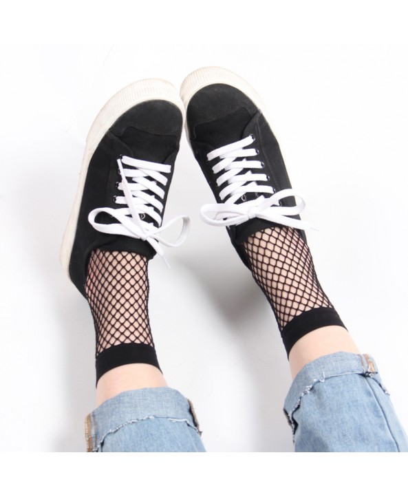 Къси чорапи мрежа